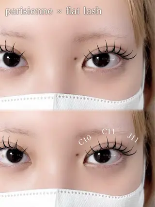 マツエク・マツパ Lucia 堀之内のマツエク・マツパデザイン