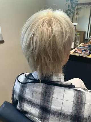 ショート カラー Ray hair 春日部のヘアスタイル
