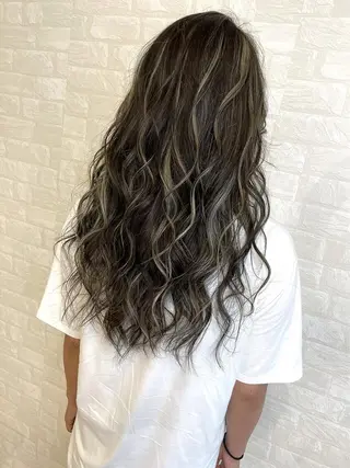 セミロング 浅井 大雅のヘアスタイル