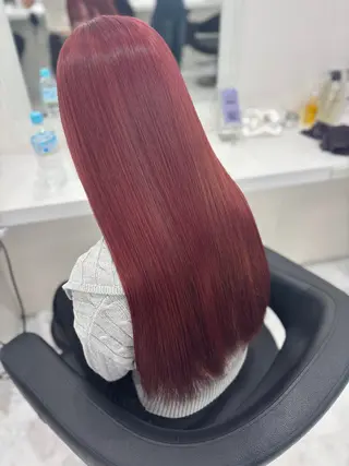 カラー 🎀ツヤ髪✖︎ 暖色🎀RYUKAのヘアスタイル