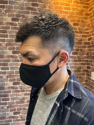 ショート カラー パーマ ヘアアレンジ メンズ キッズ ネイル マツエク・マツパ アイブロウ 久木原 ゆりのヘアスタイル