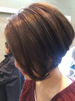 ショート カラー パーマ ヘアアレンジ キッズ 今泉 直裕ショートボブの匠のヘアスタイル