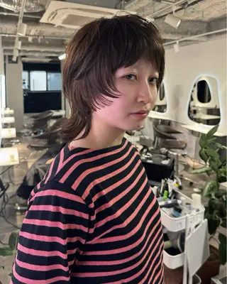 ショート 新宿/髪質改善/ レイヤー/サカキのヘアスタイル
