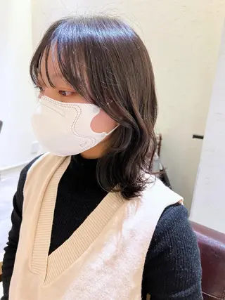 ミディアム カラー 韓国ヘア×髪質改善 /yoshikaのヘアスタイル