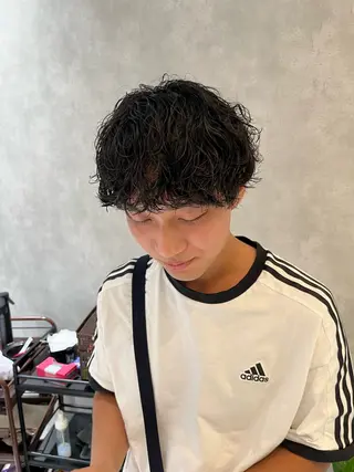 パーマ メンズ パーマが得意な【最高 悠斗】のヘアスタイル