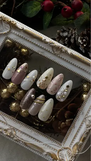 ネイル 金木犀ネイルサロン 吉田のネイルデザイン