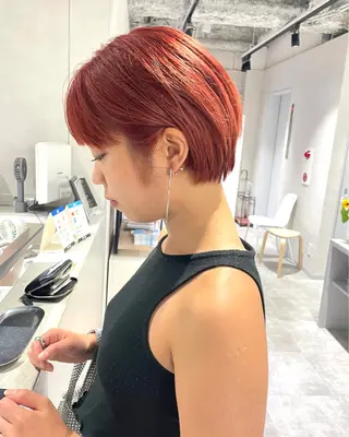 ショート 【店長】原田 貢太郎のヘアスタイル