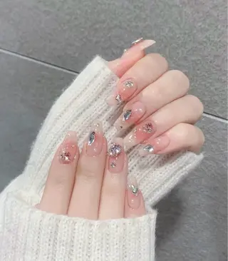 ネイル パラジェル登録店　Nailsalon Amour  上野湯島店所属・🫧 はる🩵のネイルデザイン