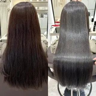 ロング EIGHT plum TOKIOリミテッドのヘアスタイル
