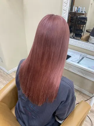 セミロング 髪質改善カラーエステ 🫧 / 齋藤 朱夏のヘアスタイル