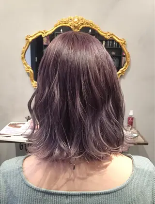 ミディアム カラー 櫻井 愛弓のヘアスタイル
