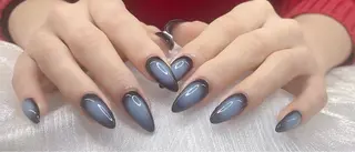 ネイル 渋谷T&B りお ロング無制限中💫のネイルデザイン