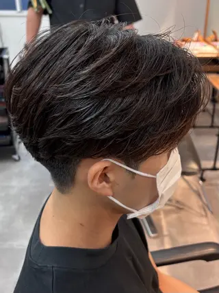 ショート パーマ メンズ 🔥フェードカット/ パーマ特化🔥/森のヘアスタイル
