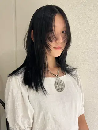 セミロング カラー ハイトーン/ボブ 🎀sonokaのヘアスタイル