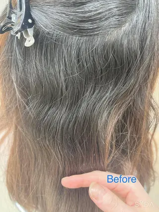 ロング たなか なおのヘアスタイル