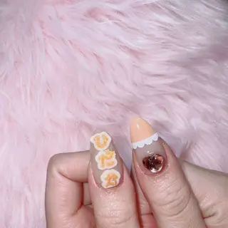 ネイル RIEKO🍒 ワンホン♡推しネイルのネイルデザイン