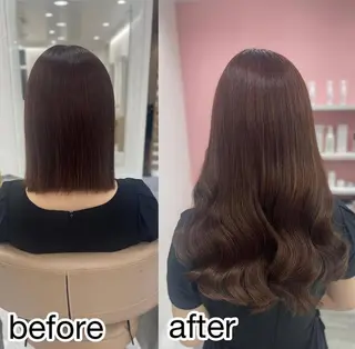 ロング 桃屋 桃屋のヘアスタイル