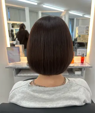 カラー 骨格/顔型/伏見/ 佐藤 里菜のヘアスタイル