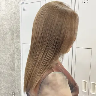 ロング ハイトーン🫧艶髪 MAIKAのヘアスタイル
