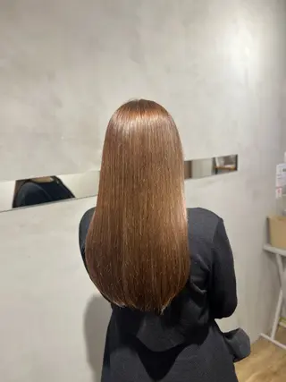 ロング カラー ミディアムレイヤー/ 艶カラー🎀 emiのヘアスタイル
