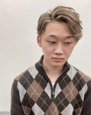 カラー メンズ 💈圧倒的メンズ特化 DAITO💈のヘアスタイル
