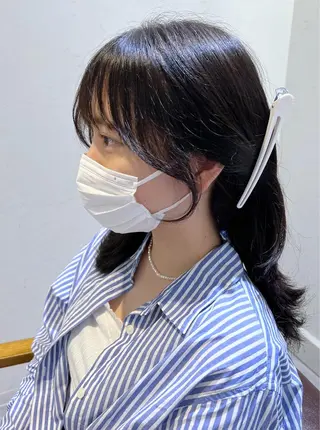 ミディアム 韓国ヘア×髪質改善 /yoshikaのヘアスタイル