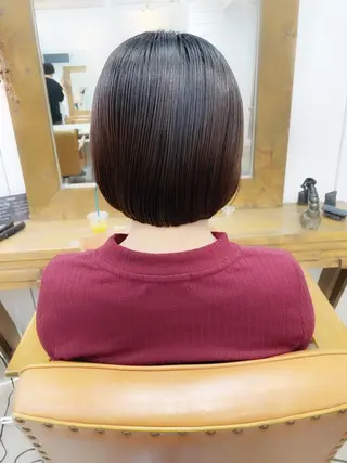 ショート カラー 👑銀座ショート/ 絶壁補正/金子涼👑のヘアスタイル