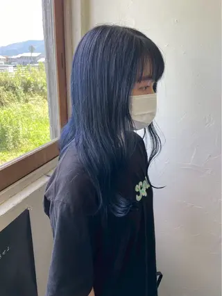 セミロング 間瀬玲央 ルプラボウ メンズ／ショートのヘアスタイル