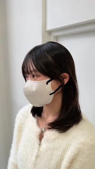 ミディアム カラー 似合わせstyle ❤︎misaki❤︎のヘアスタイル