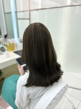 セミロング カラー COA GINZA / しずくのヘアスタイル