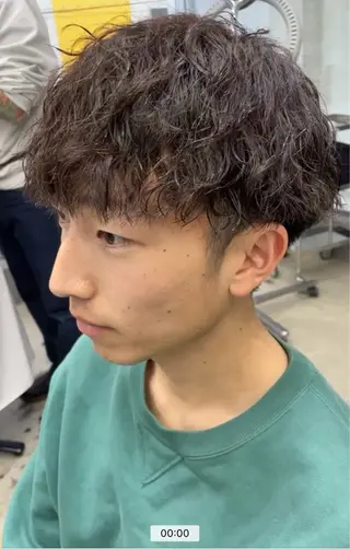 ショート パーマ メンズ メンズ専門サロン wokeのヘアスタイル