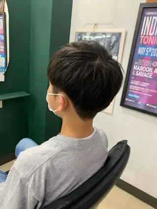 ショート メンズ キッズ 月館 怜奈のヘアスタイル