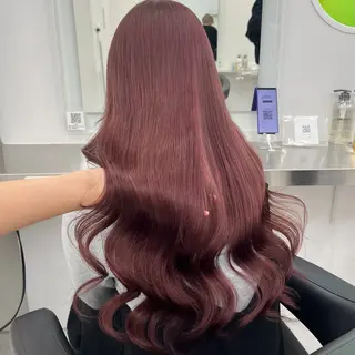 ロング カラー 透明感うる艶カラー 🤍MANAMIのヘアスタイル