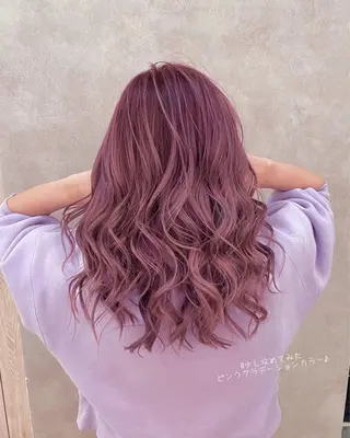 セミロング 松戸　レイヤーカット 野口　康太郎のヘアスタイル