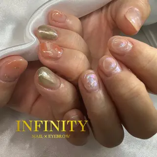 ショート カラー メンズ キッズ ネイル アイブロウ INFINITY Sachiのネイルデザイン