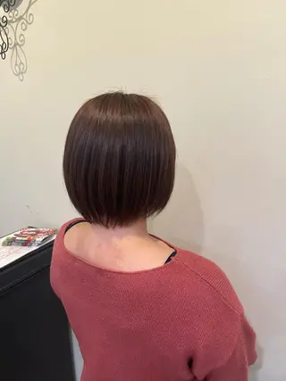 ショート カラー Hika.ハイトーン 髪質改善🩵ᩚ🫧のヘアスタイル