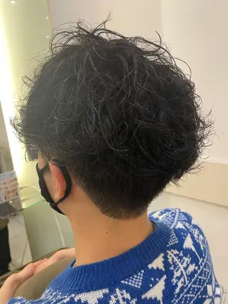 ショート パーマ メンズ リリー /Men's/パーマのヘアスタイル