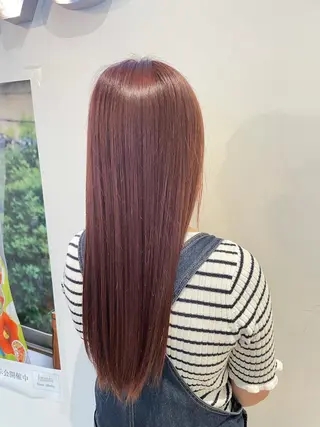 カラー 髪質改善カラー🤍 エクステ✨君島由実子のヘアスタイル