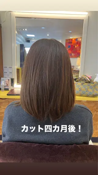 ミディアム 横田  尚登のヘアスタイル