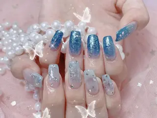 ネイル 🦋チップ長さだし 専門店🦋のネイルデザイン