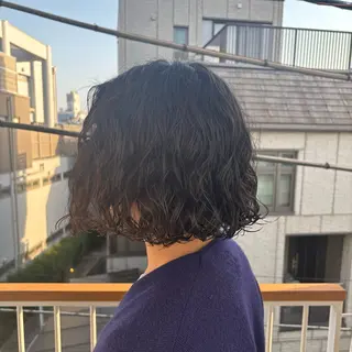 ショート パーマ メンズ特化✨️ 韓国風パーマ🔥一八のヘアスタイル