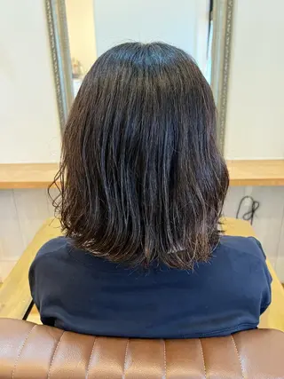 ミディアム 🐰ハイトーンカラー 畠山 渡🐰のヘアスタイル