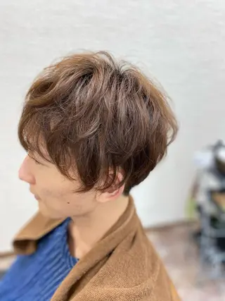 ショート パーマ 後藤 征信のヘアスタイル