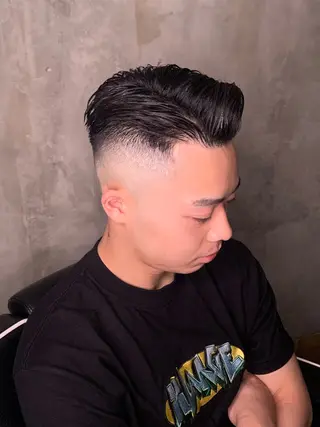 ショート メンズ専門CANEL かずまのヘアスタイル