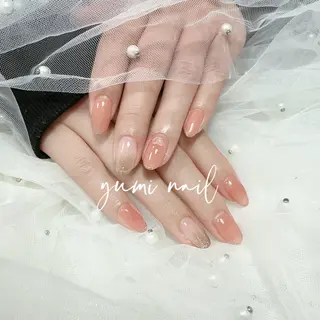 ネイル 𝐲𝐮𝐦𝐢🎀 長さ出しデザイン専門のネイルデザイン