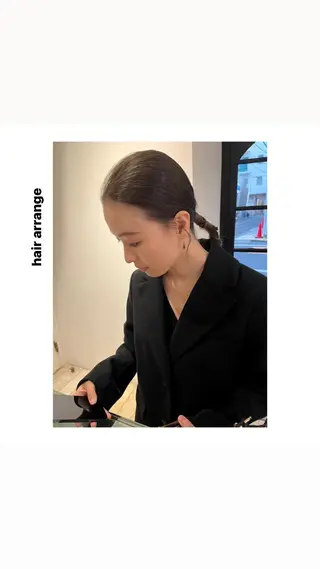 ミディアム カラー パーマ ヘアアレンジ メンズ キッズ ネイル マツエク・マツパ アイブロウ hiro【沿線で叶う 似合わせhair】のヘアスタイル