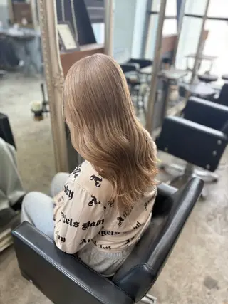 ロング カラー 🖤西嶋　桃花🖤 エクステ/レイヤーのヘアスタイル