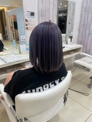 ミディアム [髪質改善カラー] 佐藤唯花🦋のヘアスタイル