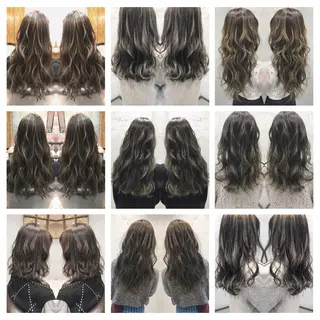 ロング カラー 重政 和樹のヘアスタイル