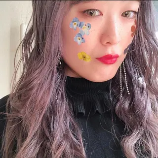 セミロング カラー パーマ ヘアアレンジ メンズ stylist 🌸 kana.のヘアスタイル